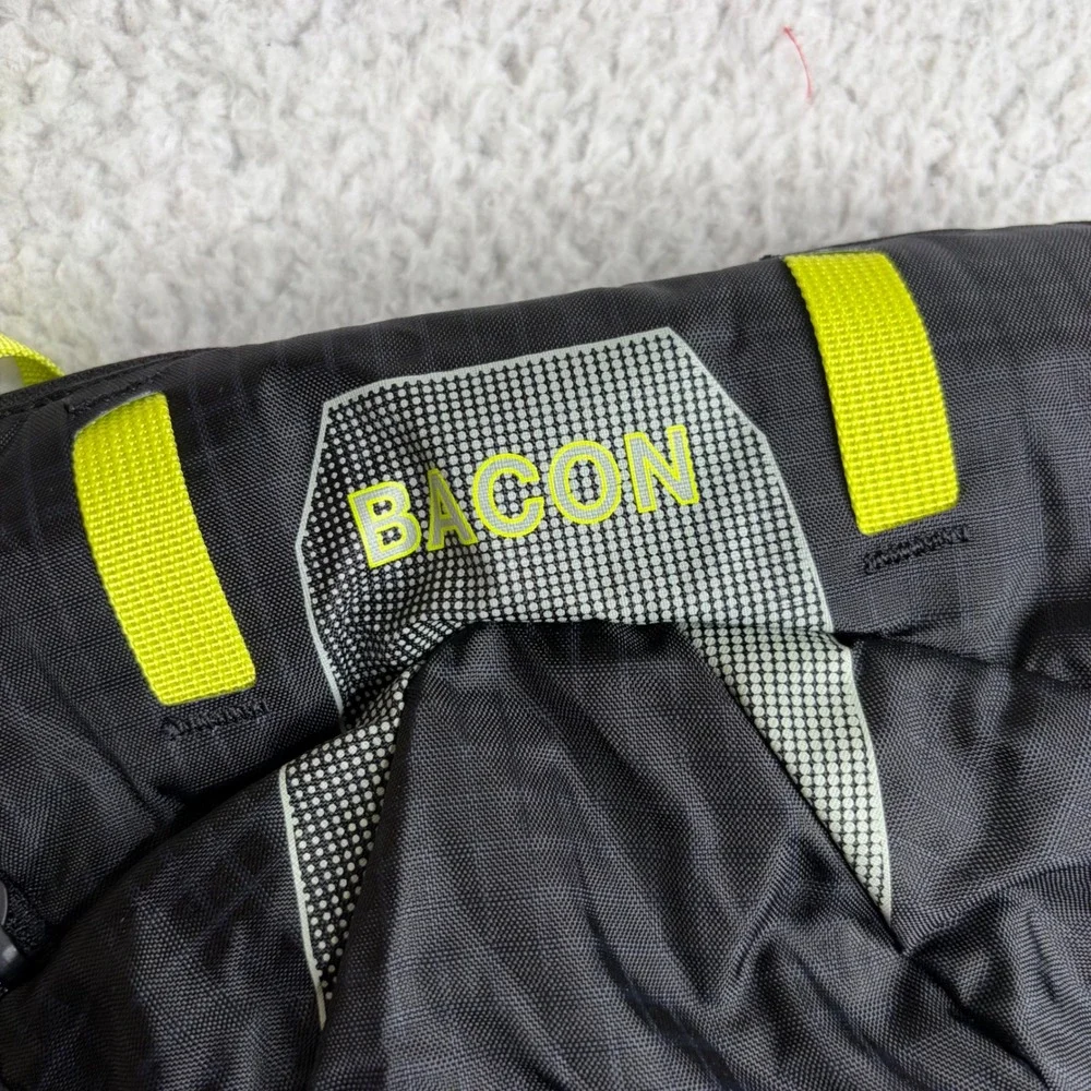 Eddie Bauer First Ascent Bacon 28L Backpack Black Green Hiking Pack